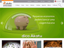 Tablet Screenshot of akatu.org.br